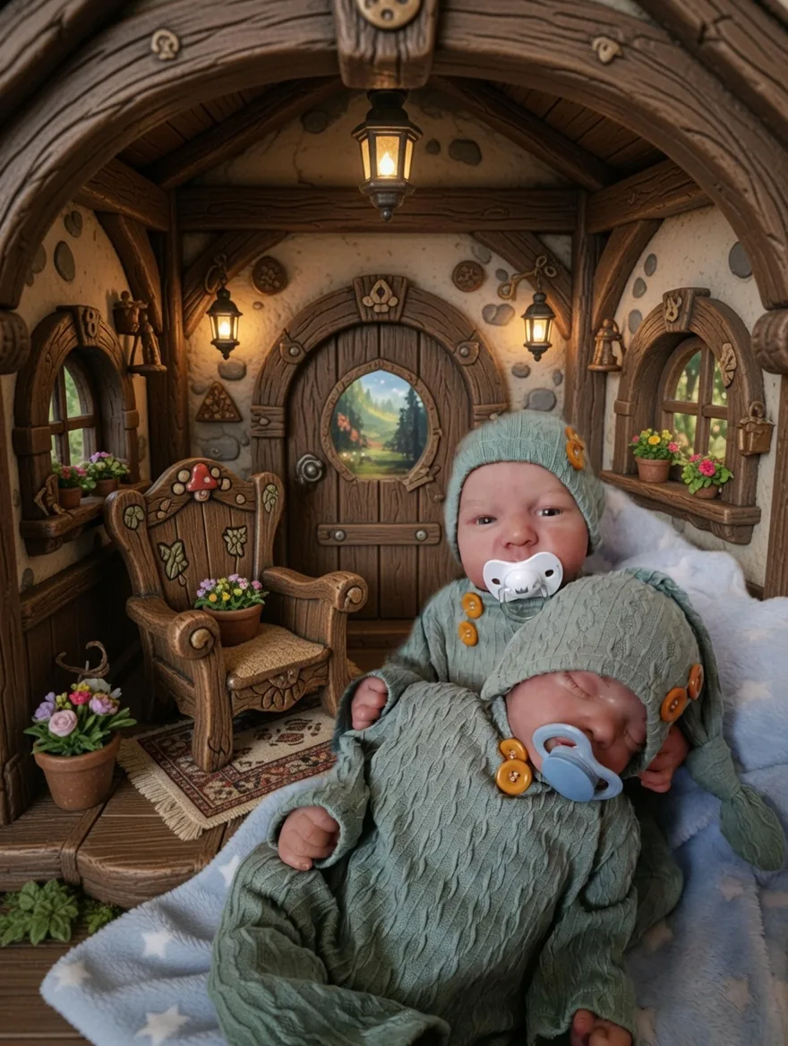 Ukázka úpravy fotografií reborn panenky 68